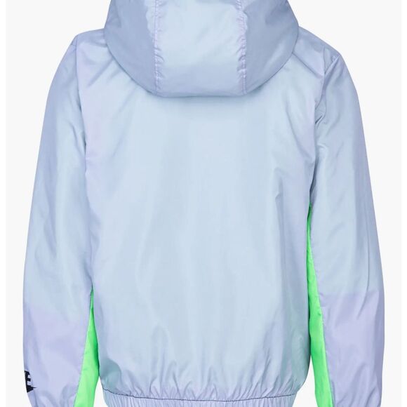 Nike Kids Jacket in Neon Green, Black and Gray Size 7 - Picture 2 of 9